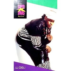 LL Cool J Card MusiCards Pro Set Super Stars # 129 VTG Winterland Rock Express